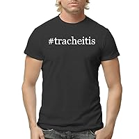 #Tracheitis - Hashtag Men's Adult Short Sleeve T-Shirt