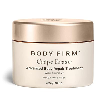 Crépe Erase Advanced Body Repair Treatment, Anti Aging Wrinkle Cream for Face and Body, Support Skins Natural Elastin & Collagen Production - 10oz (Original Citrus)