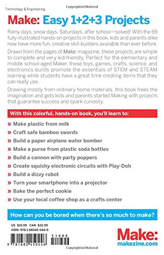 Make: Easy 1+2+3 Projects: From the Pages of Make: (Make: Technology on Your Time)
