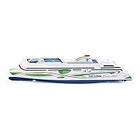 SIKU 1728, Tallink Megastar Ferry, 1:1000, Metal/Plastic, White/Blue/Green, Versatile use