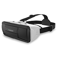 Virtual Reality Headset for Adults Giant Screen Vision Virtual Reality Glasses Independent VR Glasses Widely Suitable for 4.7-6.1 Inch Smart Models (G06B No Headphone Version)
