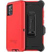 Case for Galaxy A72 5G OtterBox Defender Series Cover Red Black