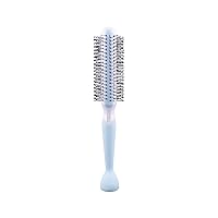 Cricket Friction Free Round Hair Brush for Professional Hairstyling Curling Blow Drying Anti-Static Styling All Hair Types White