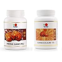 DXN 1 Bottle Reishi Gano RG 90 Capsule + 1 Bottle Ganocelium GL 90 Capsules