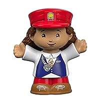 Replacement Parts for Little People Playset - Fisher-Price Playset FPM58 & DYP25 ~ Friendly Passengers Train ~ Replacement Figure Train Conductor Kathy