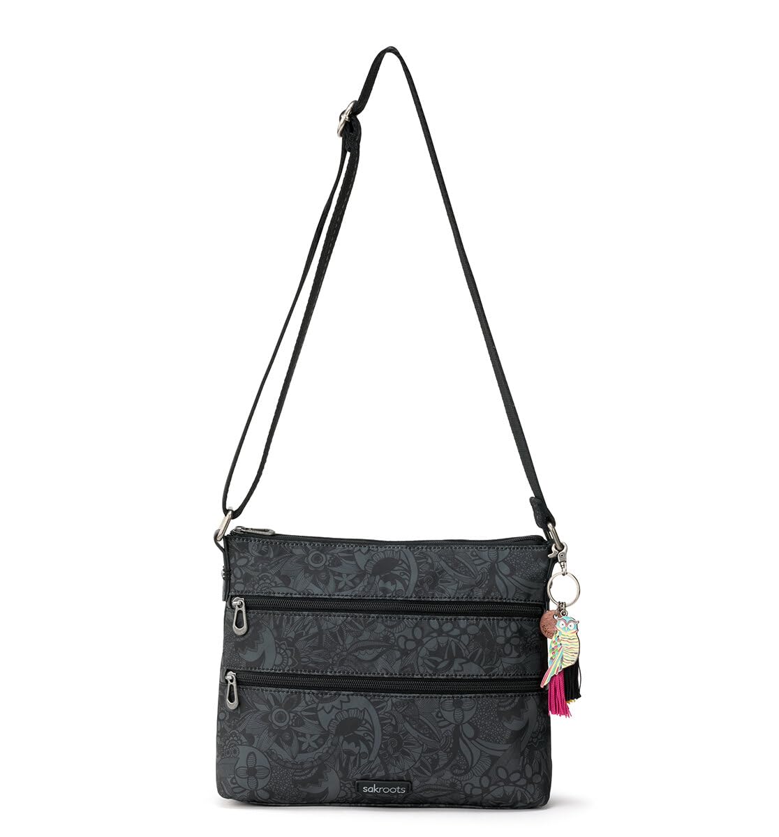 Sakroots Women's Bag in Eco-Twill, Multifunctional Purse with Adjustable Strap & Zipper Pockets, Sustainable & Durable Design