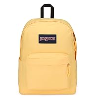 JanSport SuperBreak Plus Backpack with Padded 15-inch Laptop Sleeve and Integrated Bottle Pocket - Spacious and Durable Daypack for Work and Travel - Sun Shimmer