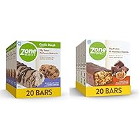 ZonePerfect Protein Bars | 10g Protein | 15 Vitamins & Minerals | Nutritious Snack Bar & Protein Bars | 14g Protein | 19 Vitamins & Minerals | Nutritious Snack Bar | Chocolate Peanut Butter