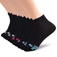 Fila Quarter Ankle, Womens Athletic Socks, 10 Pack