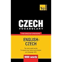 Czech vocabulary for English speakers - 9000 words (American English Collection) Czech vocabulary for English speakers - 9000 words (American English Collection) Hardcover Paperback