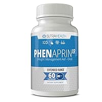 PhenAprin XR Weight Loss Diet Pills (60 Blue/White Capsules) Professional Grade Formulation with Glucomannan – Maximum Strength Appetite Suppressant for Women and Men