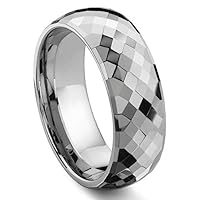 Titanium Kay Tungsten Wedding Band Ring Size 7-13