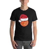 Basketball Christmas T-Shirt | Unisex Cotton Shirt | for Basketball Fans