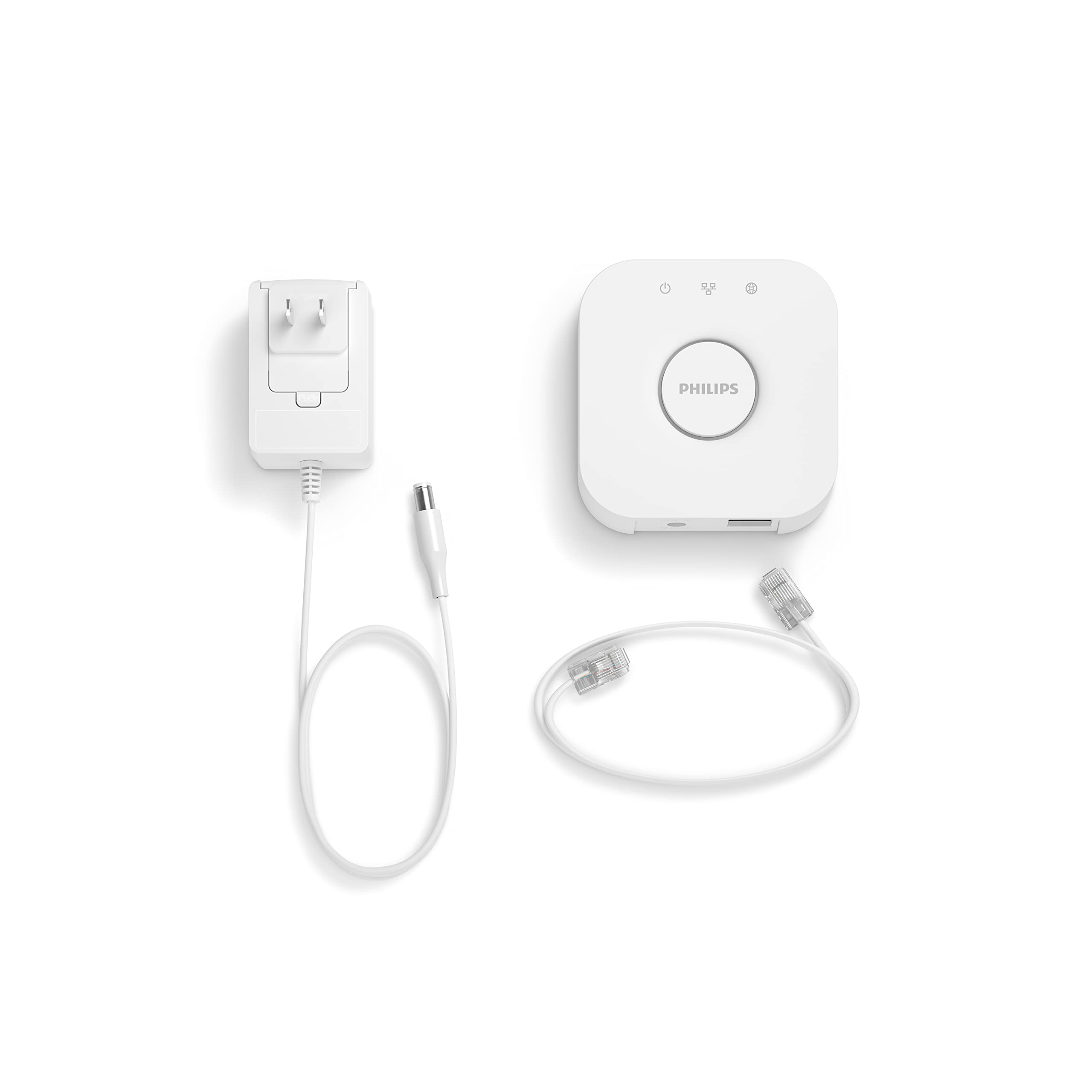 Philips Hue Bridge, Unlocks Full Suite of Features for Hue Smart Lights and Accessories, Works with Alexa, Apple HomeKit and Google Assistant White Ambiance