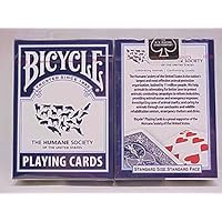 2 Decks the Humane Society Bicycle Playing Cards