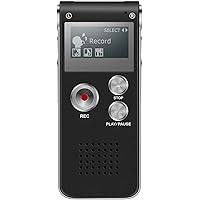 64GB （2024 New and Upgraded Edition） Digital Voice Recorder Voice Activated Recorder Mini Voice Recorder Upgraded Small Audio Recorder with MP3&USB for Lectures, Meetings, Interviews……