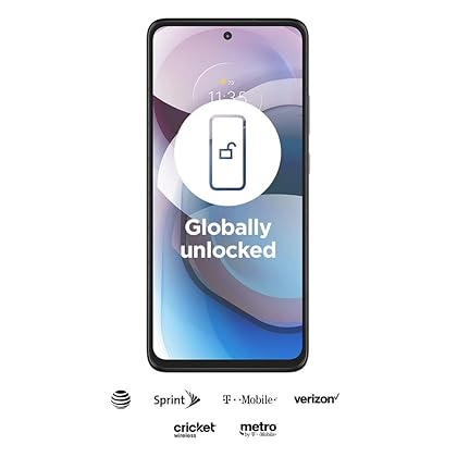 Motorola One 5G Ace | 2021 | 2-Day battery | Unlocked | Made for US by Motorola | 6/128GB | 48MP Camera | Hazy Silver