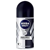 Nivea Men Invisible Black & White Anti-Transpirant Roll-On 50 ml
