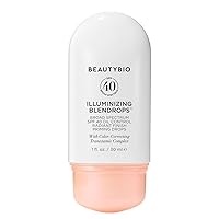 Illuminizing BLENDROPS. Broad Spectrum SPF 40 Oil Radiant Finish Priming Drops With Color-Correcting Tranexamic Complex