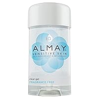 Almay Clear Gel Deodorant, 2.25 oz - Buy Packs and SAVE (Pack of 3)