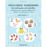 Preschool Workbook: Fun Math Games and Activities