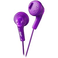 JVC HAF160V Gumy Ear Bud Headphone Violet