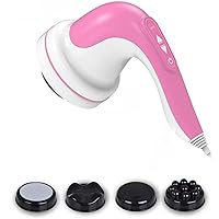 Cellulite Massager,Lymphatic Drainage Massager,Body Sculpting Machine with 4 Massage Heads for Belly/ Leg/ Arms