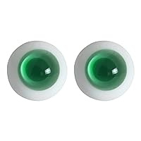 2 Pcs Ball Joint Dolls Glass Eye Ball 12mm Glitter Replacement Glass Eyeball for BJD Doll Ball Joint Dolls