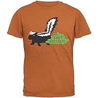 Animal World Fart Squirrel Skunk Texas Orange Adult T-Shirt