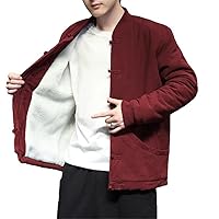 Winter Lining Warm Jacket Chinese Style Collar ' Coats