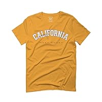 0570. Vintage Retro Graphic Summer California Republic cali west Coast for Men T Shirt