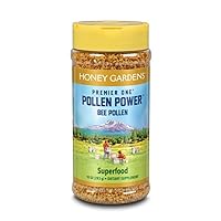 Honey Gardens Premier Pollen Power Granule, Natural (Btl-Plastic) | 4.5g 10oz