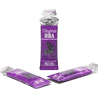 Veloforte Gluten-free Riba Energy Gel (Blackcurrant & Elderflower, 9 Count x 33g)