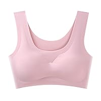 Ice Silk High Impact Sports Bra Tank Top Sports Bras Gym for Women High Support Compression High Support Sports Bra
