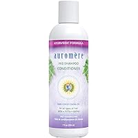 Auromere Ayurvedic Pre-Shampoo Conditioner - Vegan, Cruelty Free, Natural, Non GMO, Moisturizing, Paraben Free, Sulfate Free, All Natural Hair Conditioning Oil for All Types of Hair (7 fl oz), 1 pack
