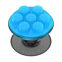 ​​​​PopSockets Phone Grip with Expanding Kickstand, Playful PopGrip - Popper Blue