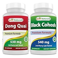 Best Naturals Dong Quai 530 mg & Vitex Chasteberry 400 mg