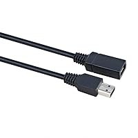 2 Metre (6.5ft) PS4 Camera Extension Cable for Playstation 4 VR Camera PSVR, Compatible with PS5 Adapter