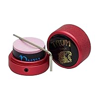 TAOM Pool Chalk Holder Round Shaped Practical Tool Billiards Accessories Magnetic Mini Chalk Tip Case Container Round Box Billiards