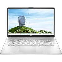 2022 HP Laptop | 17.3 FHD IPS Display | Intel 4-Core i7-1165G7 Processor | Intel Iris Xe Graphics | 32GB DDR4 1TB NVMe SSD | WiFi AC | BT5.0 | USB-C | Webcam | Natural Silver | Windows 10 Pro