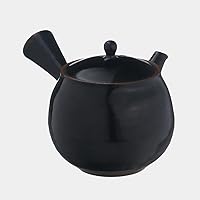 Tokoname Pottery : SYUKEI - Japanese Pottery Kyusu Tea Pot 330cc ceramic net [Standard ship by EMS (Expedited): with Tracking & Insurance]