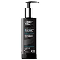 TRUSS Night Spa Serum - Anti Aging Damaged Hair Treatment with 100% Vegan Wax Base - Anti Frizz Hair Serum for Extra Shine, Moisture and Elasticity - (250 ml)