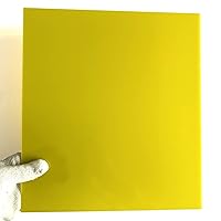 G10 FR4 Garolite Sheet,1.5MM Glass Fiber Plate Panel 335X300X1.5MM Yellow Color