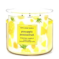 White Barn 3-Wick Candle w/Essential Oils - 14.5 oz - 2022 Spring Scents! (Pineapple Passionfruit)