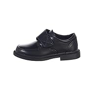 Boys Matte Dress Shoes w/Velcro Strap