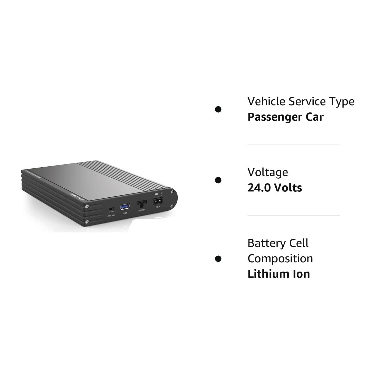 New! Blackvue B-130X Power Magic Ultra Battery Pack | Vehicle Battery | Discharge Prevention