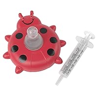 Kids Baby Oral Syringe & Dispenser | Medi-Pals for Liquid Medicine | 5 mL/1 TSP | Ladybug