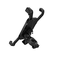 Universal Bike Phone Holder, Anti-Slip Soft TPR Material, Adjustable Angle, Fits 3.5-7 inch Phones, Tool-Free Installation