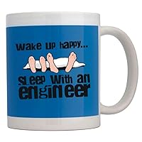 Wake up happy sleep with a Engineer Mug 11 ounces ceramic