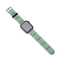 Happy Father's Day Apple Watch Band 38mm 40mm 42mm 44mm Silicone for Iwatch Series 6/5/4/3/2/1 Replacement Strap Accessories